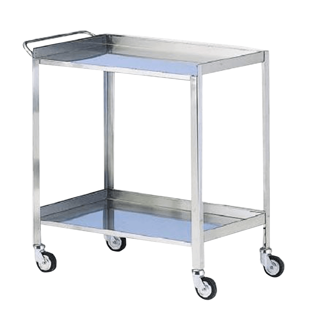 Carrello medico, Carrelli per attrezzature da laboratorio, con 2