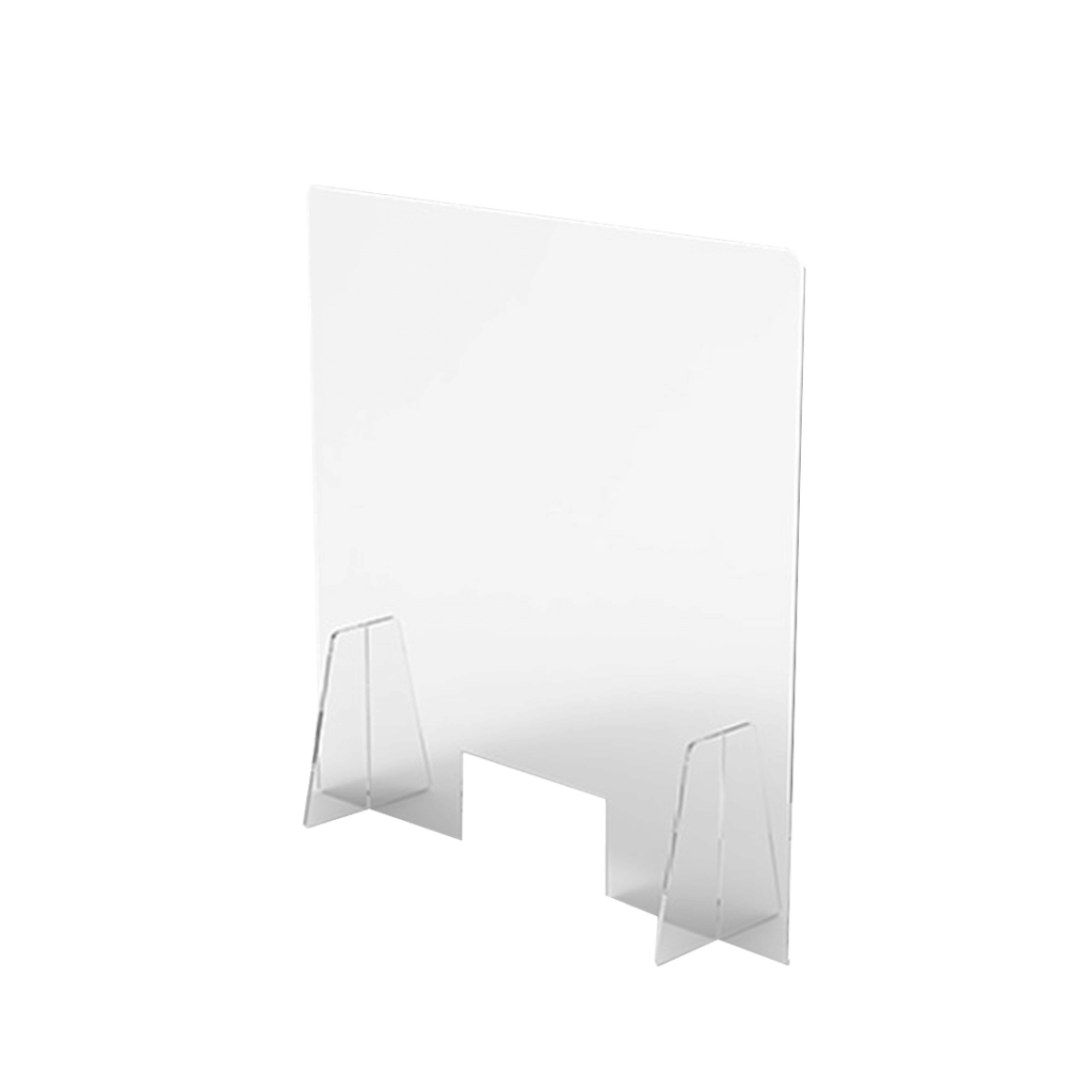 Plexiglass reception