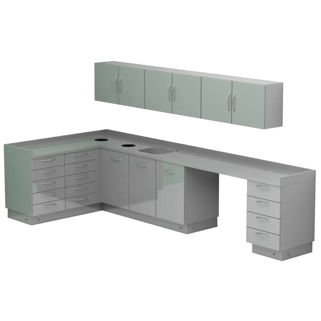 Mobile in inox per sterilizzazione