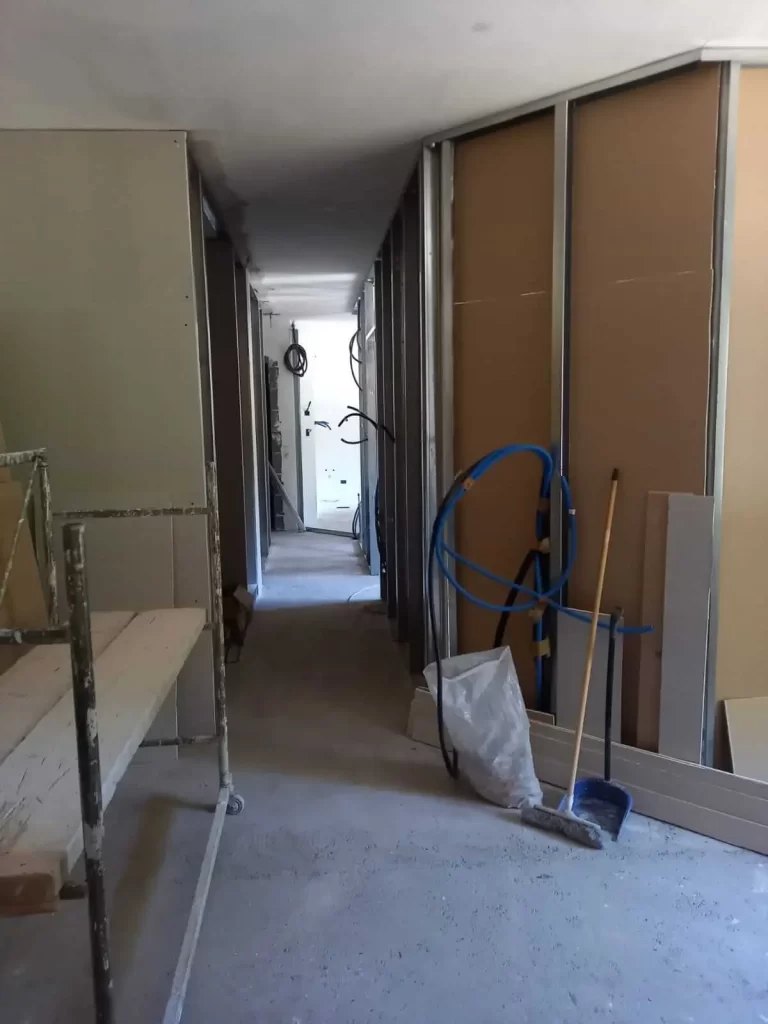 Dott.ssa Bosco - Roma - cantiere studio dentistico