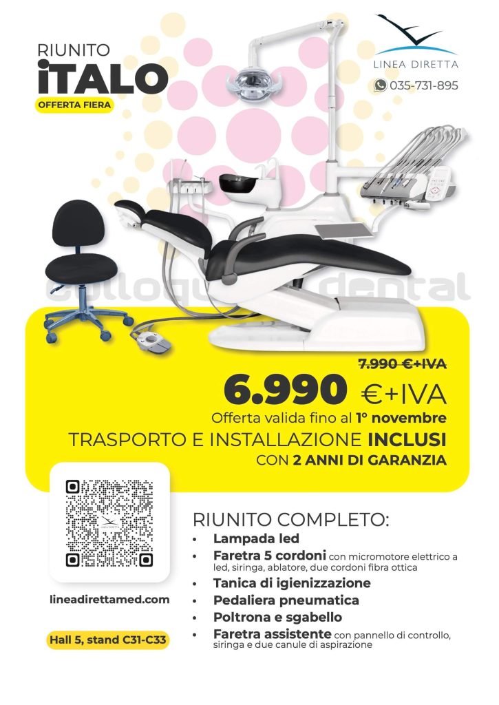 Offerta riunito odontoiatrico
